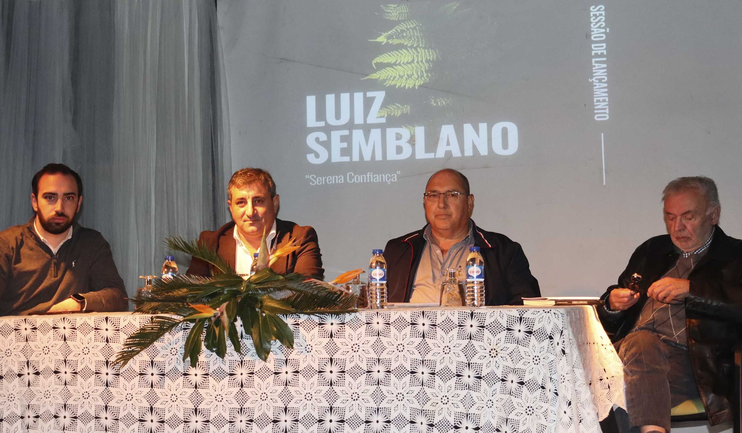 Lançamento do livro “Serena Confiança” de Luiz Semblano