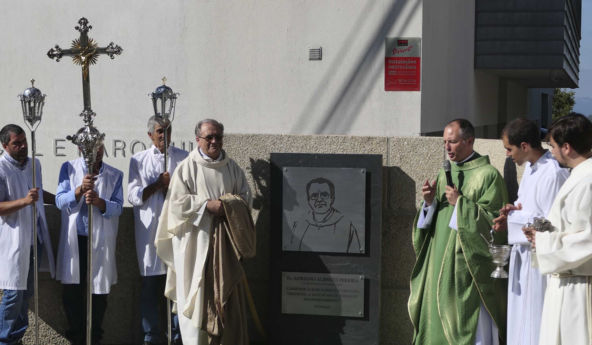 Tendais faz homenagem ao Padre Adriano Pereira