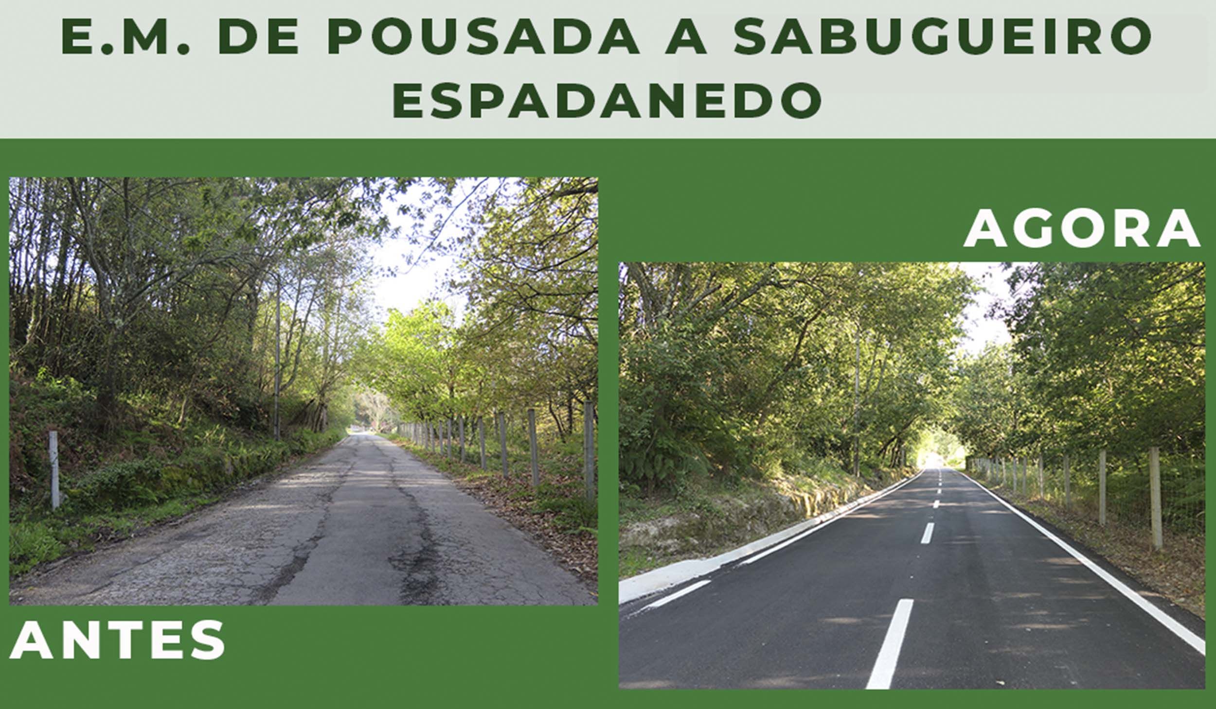 Estrada Municipal de Pousada a Sabugueiro – Espadanedo