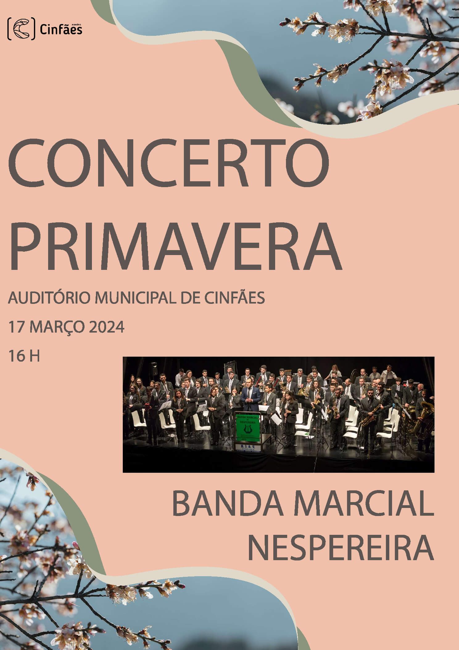 Concerto de Primavera pela Banda Marcial de Nespereira