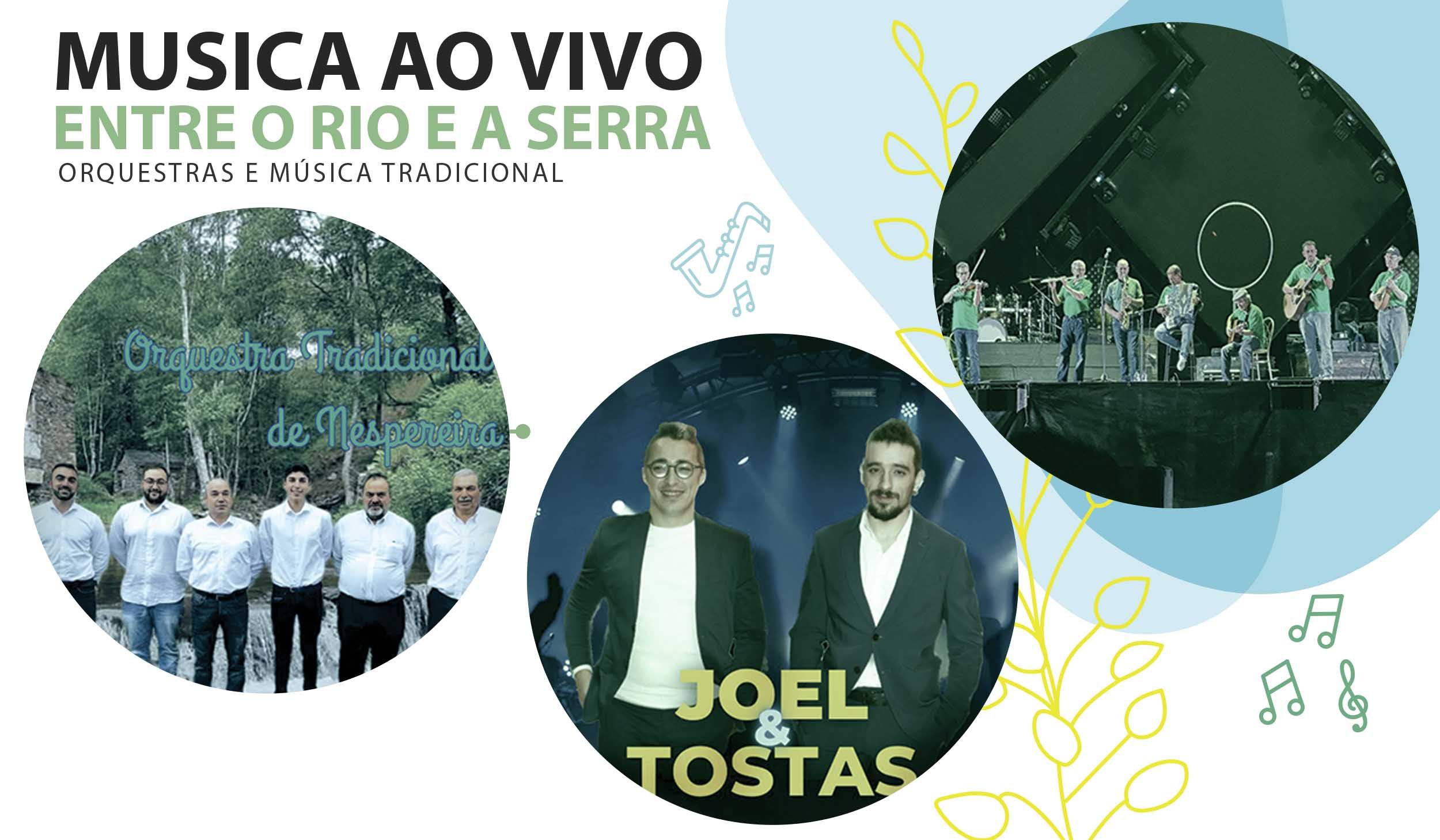 Música ao Vivo - Entre o Rio e a Serra